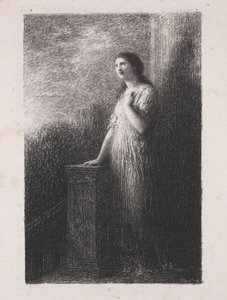 Confiando en la noche de Henri Fantin-Latour