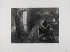 Debut de la valquiria de Henri Fantin-Latour