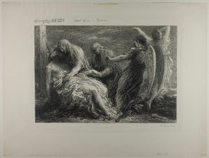 Descendimiento de la cruz de Henri Fantin-Latour