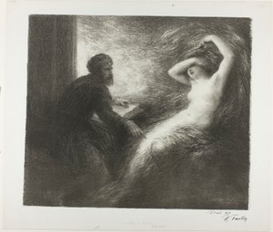 Evocación de Kundry de Henri Fantin-Latour