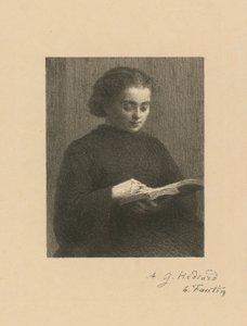 Mujer leyendo de Henri Fantin-Latour