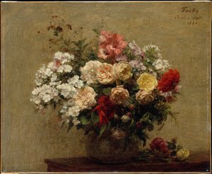 Flores de verano de Henri Fantin-Latour