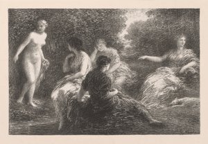 Los bañistas de Henri Fantin-Latour