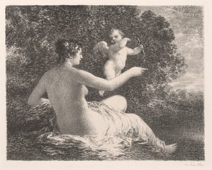 Venus y Cupido de Henri Fantin-Latour