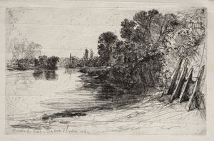 Ferry de Brentford de Ignace Henri Jean Fantin Latour