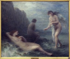 Junto al mar de Ignace Henri Jean Fantin Latour