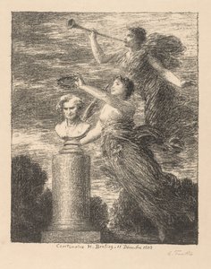 Centenario de Hector Berlioz de Ignace Henri Jean Fantin Latour