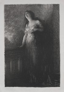 Confiando en la noche de Ignace Henri Jean Fantin Latour