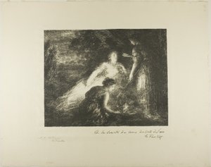 Maldición de Ignace Henri Jean Fantin Latour