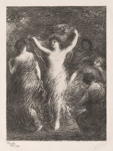 Bailando de Ignace Henri Jean Fantin Latour