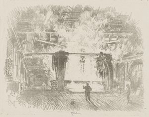 Trabajo de guerra inglés: haciendo planchas de armadura de Ignace Henri Jean Fantin Latour