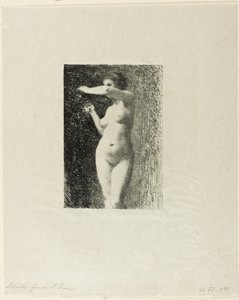 Estudio para Eva de Ignace Henri Jean Fantin Latour