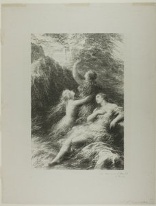 Finale del ocaso de los dioses de Ignace Henri Jean Fantin Latour
