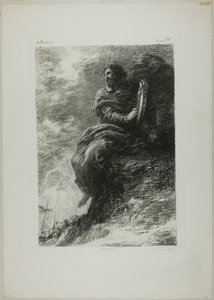 Harold: En las montañas de Ignace Henri Jean Fantin Latour