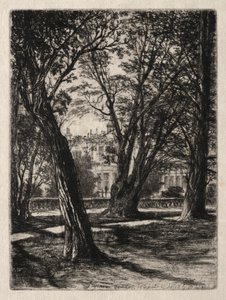Jardines de Kensington de Ignace Henri Jean Fantin Latour