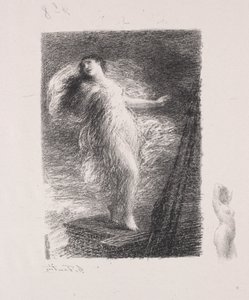 La joven Tarentina de Ignace Henri Jean Fantin Latour