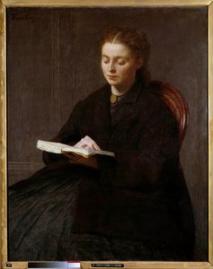 La lectura de Ignace Henri Jean Fantin Latour