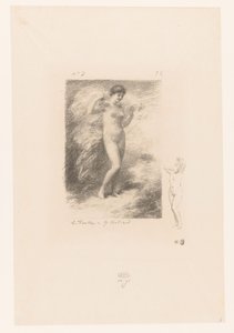 Néere met wapperende sluier
Néere
Gedichten van André Chénier (título de la serie)
Ilustraciones para las Poésies d