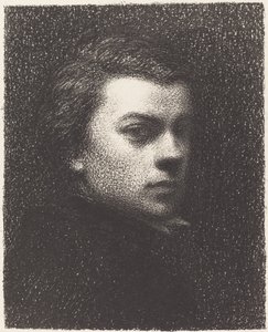 Autorretrato a los Diecisiete de Ignace Henri Jean Fantin Latour