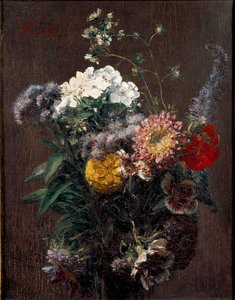 Naturaleza Muerta: Flores Mixtas, c. 1850-1900 de Ignace Henri Jean Fantin Latour