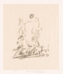 Estudio de tres mujeres bailarinas de Ignace Henri Jean Fantin Latour