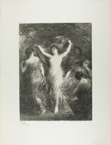 El Baile de Ignace Henri Jean Fantin Latour
