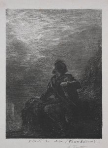 La estrella vespertina de Ignace Henri Jean Fantin Latour