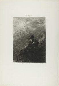La estrella vespertina, segunda placa de Ignace Henri Jean Fantin Latour