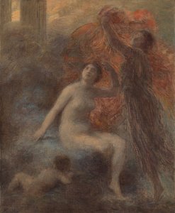 El Palacio de Aurora, 1902 de Ignace Henri Jean Fantin Latour
