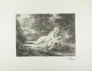 La primavera en el bosque de Ignace Henri Jean Fantin Latour