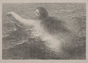 El genio del agua de Ignace Henri Jean Fantin Latour