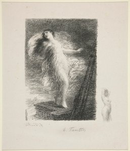 el joven tarentino de Ignace Henri Jean Fantin Latour