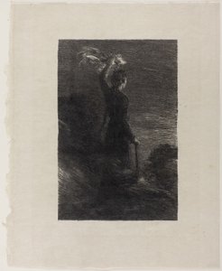 Tristán e Isolda, Acto II: Señal en la noche de Ignace Henri Jean Fantin Latour