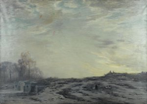 La Banlieue de Paris aux environs des fortifications, ca. 1923 (óleo sobre lienzo) de Henri Foreau