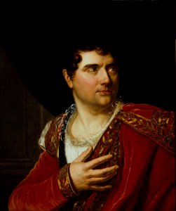 Retrato de Jean-Baptiste-Sauveur Gavaudan 1772-1840, ca 1799 de Henri Françoiss Riesener