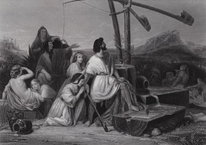 Moisés en la tierra de Madián