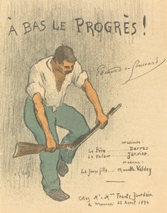 ¡Abajo el progreso!