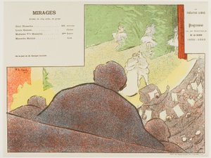 Quinta representación: Mirages, para Le Théatre Libre de Henri Gabriel Ibels
