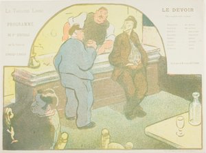 Cuarta representación: Le Devoir, para Le Théatre Libre