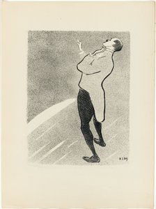 Kam-Hill, de Le Café-Concert de Henri Gabriel Ibels