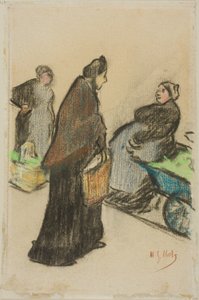 Mujeres del mercado de Henri Gabriel Ibels