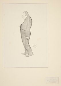 hombre de pie de Henri Gabriel Ibels