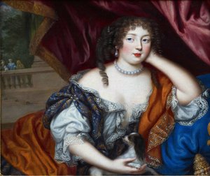 Retrato de Louise Renée de Penancoet de Kerouaille, duquesa de Portsmouth (1649-1734) de Henri Gascar