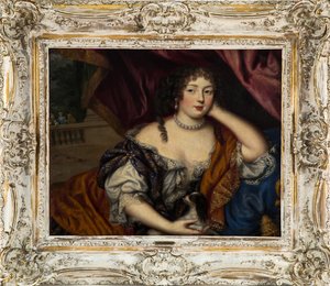 Retrato de Louise Renée de Penancoët de Kérouaille, Duquesa de Portsmouth 1649-1734 de Henri Gascar