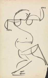 Figura bailarina de Henri Gaudier Brzeska