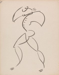 Figura bailarina de Henri Gaudier Brzeska