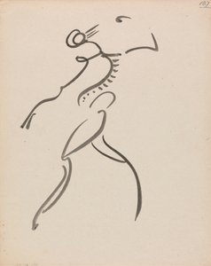 Figura danzante, de perfil de Henri Gaudier Brzeska