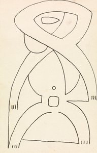 Estudio de figura para un diseño en relieve