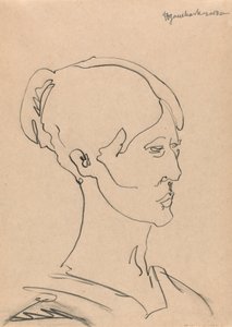 Retrato de mujer de Henri Gaudier Brzeska