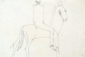 Jinete en Rotton Row, 1913